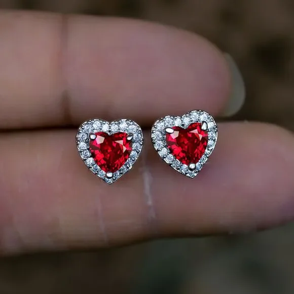Heart Earrings - Image 2